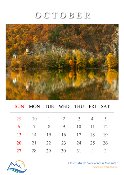 calendar 2013 octombrie